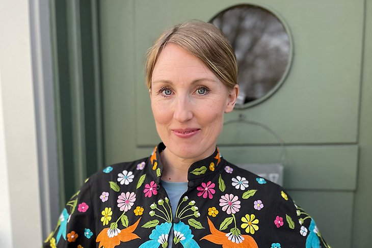 Maria Fredriksson, kulturpristagare 2023. Foto: Ann-Sofie Ängehov