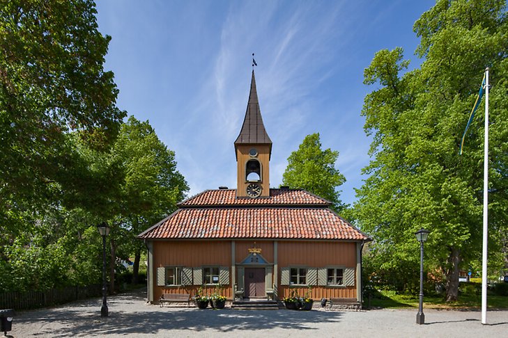 Rådhuset på Stora torget i Sigtuna. Fotograf: Mostphotos
